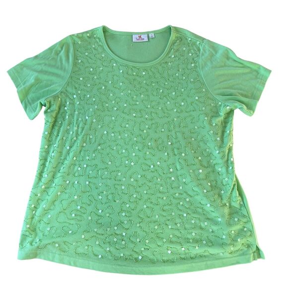 Susan Graver & Quacker Factory Tops Womens Sz. 1x Lot of 3 Granny Core Blouse - Picture 9 of 12